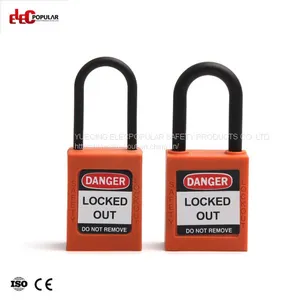 38mm Insulation Shackle Safety Padlocks EP-8531N~EP-8534N ABS Safety Padlock thumbnail-4