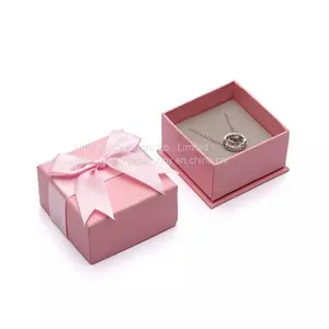 Urbrand Custom Made Printed Bowknot Gift Wrap Paper Box Gift Cardboard Jewelry Box Wholesales thumbnail-1