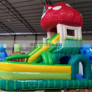 Guangzhou Inflatable Castle Bounces and Jumping Slide for Sale thumbnail-4