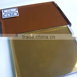 6mm Online Golden Reflective Glass With CE & ISO9001 thumbnail-1