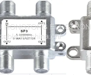 5-1000MHZ Indoor y 4 Way 6way 8way 12way Catv Splitter From China Manufacturer thumbnail-2