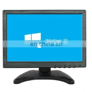 TFT LCD Monitor 10.1inch Wide Screen 1280*800 Industrial IPS Panel Display CCTV Computer Monitors thumbnail-1