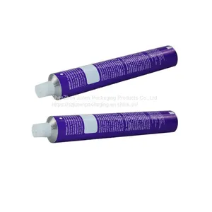 Collapsible Aluminum Hair Dye Color Tube Packaging thumbnail-3