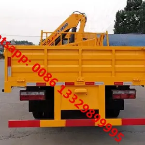 High Quality and Good Price Dongfeng 3.2T Knuckle Crane Boom Mounted on Cargo Truck for Sale thumbnail-4