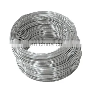 0.7-7.00 mm Hot Dipped/Cold Electro Galvanized Stainless Steel Wire Galvanized Steel Fence Wire 1.25mm Manufacturer Price thumbnail-1