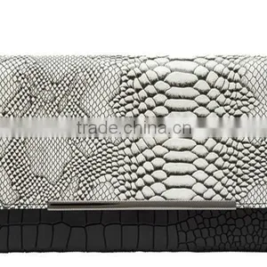 2016New Arrival Luxury Crocodile Pattern Leather Women Clutch Bag Evening Clutch Bag Soulder Bag for Women thumbnail-3