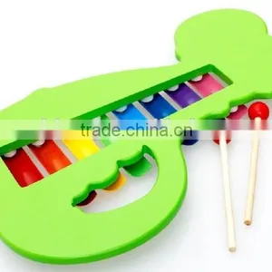8 Scale Dinosaur Hand Knock Wooden Xylophone Piano Toy thumbnail-2