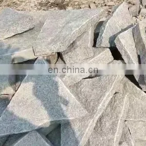Natural Split Finish Stone Facade Gray Granite thumbnail-4