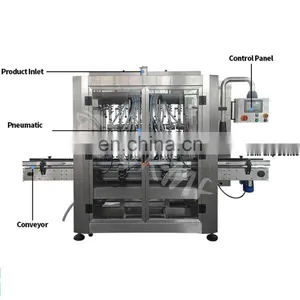 Trending Hot Selling Automatic 1 Ml-3000Ml Rose Essential Oil Mini Bottled Liquid Filling Machine thumbnail-4