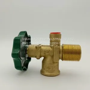 Forging Casting LPG Self Closing Brass Angle Valve thumbnail-1