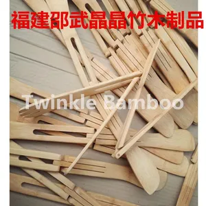 Bamboo Kitchen Tong 12inch Bamboo Tong,bamboo Wooden Tongs,cooking Tong,kitchenware thumbnail-1