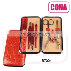 7pcs Manicure Set in a Metal Frame Bag thumbnail-1