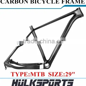 High Quality Cheap 29ER Carbon MTB Bicycle Frame Carbon Mountain Bike Carbon Frame Supplier's Choice thumbnail-1