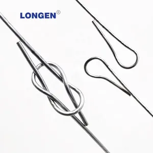 Double Loop Quick Link Bale Tie Wire /Galvanized Cotton Bale Tie Wire thumbnail-1