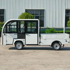 5-seater Electric Sample Delivery Vehicle for Inspection in Qinghai, Double-row Seat Electric Vehicle for Load and Passenger Carrying thumbnail-1