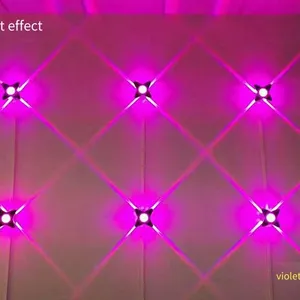 Outdoor Cross Starlight Led Wall Lamp, 5w, Single Color With Built-in Control, Color-changing Beam Spotlight, Point Light Source thumbnail-4