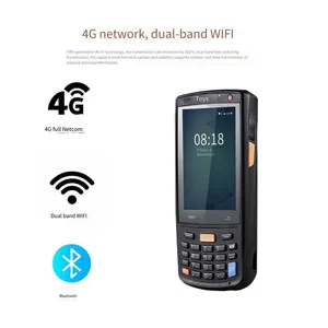 Idata 95wpro Warehouse Wireless Inventory Machine, Wi-fi Industrial Mobile Handheld Terminal Pda, 1d/2d Barcode Scanner thumbnail-3