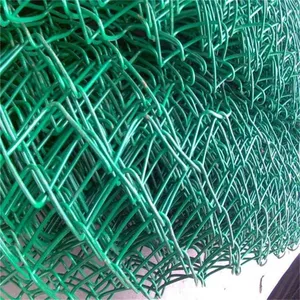 Galvanized Chain Link Fence 8 ft Chain Link Fence Wire Fence for Construction thumbnail-1