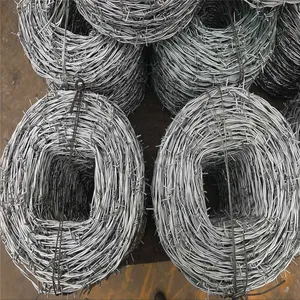 Galvanized Barbed Wire Mesh Heavy Duty Security Fencing for Farm & Industrial thumbnail-1