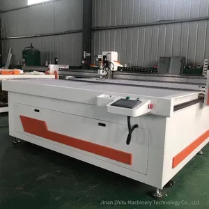 Jinan Zhitu Foamed Insulation Board Deep Processing Equipment Zt2516 Fully Automatic Vibration Knife Cutter thumbnail-3