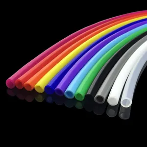 White Semi-transparent and Colored Silicone Rubber Tube for Coffee Machines Water Dispenser Aquarium Peristaltic Pump thumbnail-5