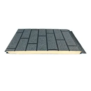 Metal Carved Board Interior and Exterior Wall Panels Insulation Polyurethane Sandwich Panels thumbnail-2