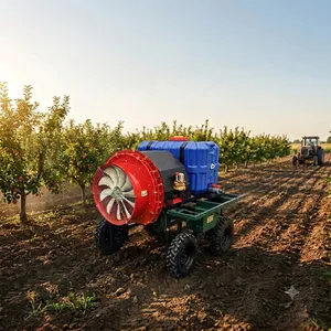 Remotely Controlled Fan Weed Sprayer Vehicle | Heavy Duty Agricultural Weed Control Machine With Airblast Technology thumbnail-5