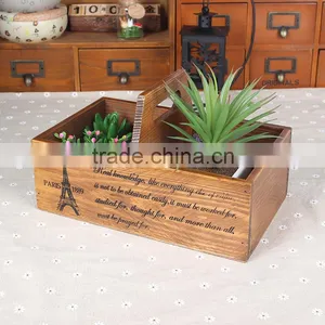 Hot Sell Wooden Crate ,garden Display Wooden Box ,wood Tray Wholesale thumbnail-1