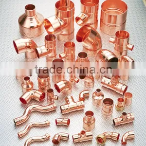 Solder Ring Copper Fitting Reducing Coupling With Stop UPC NSF thumbnail-4