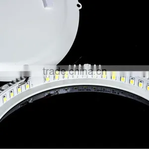 Smd 2835 Aluminum Round Ultra-thin Ceiling Led Recessed Panel Light thumbnail-5