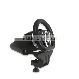 Factory Directly Video Games Accessories for Xbox One / PS3 / PS2 / PC Computer Racing Game USB Steering Wheel Quality Choice thumbnail-5