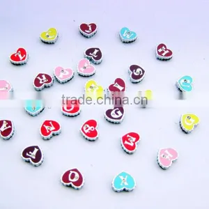 8mm Stone Slide Letters for the 8mm Dog Collars .bracelet . thumbnail-1