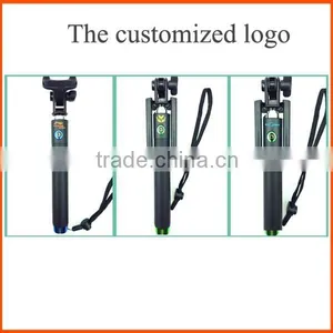 New Products Flexibile With Cable Take Pole Selfie Stick thumbnail-5