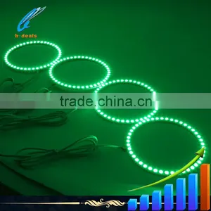 100mm RGB Led Angel Eye Changing Color by the Remote for Ford and Volvo thumbnail-4