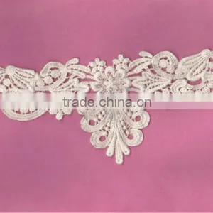 2016 New Chemical Water Soluable Lace Halter Neck Wedding Dresses thumbnail-2