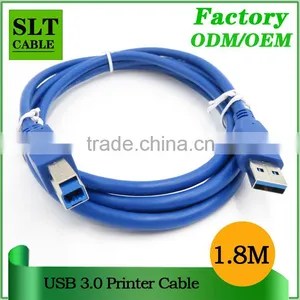 SLT 1.8M USB 3.0 Printer Scanner Cable For HP Canon Epson Printer Most Popular thumbnail-1