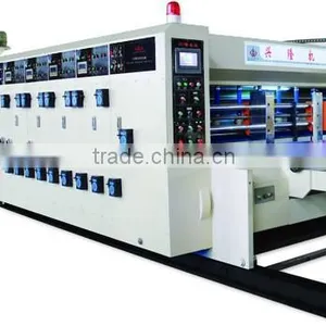Corrugated Cardboard Automatic Box Making Machine Printing Machine thumbnail-3