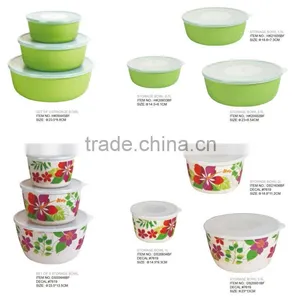 White Cute Bamboo Lunch Storage Boxes thumbnail-4