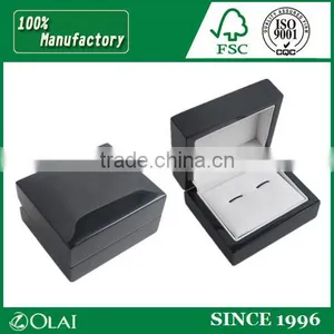 Luxury Popular Wood Cufflink Box for Package thumbnail-1