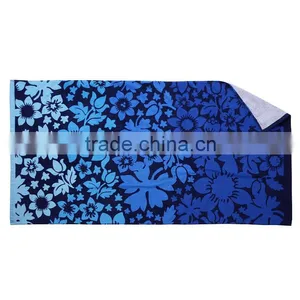 100% Cotton Reactive Progressively Printed Beach Towel thumbnail-1