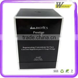 High-quality Cardboard Custom Lid/Bottom Packaging Printed Black Gift Box thumbnail-1