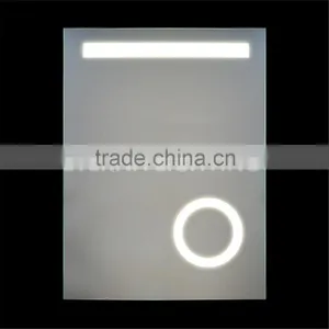 IP44 CE Frameless Bathroom LED Mirror With 3x Magnifier Supplier's Choice thumbnail-6