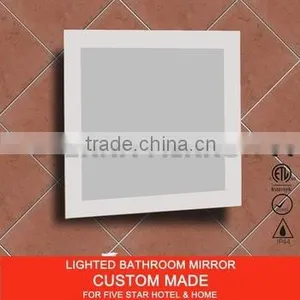 High Quality LED Lighting Anti Fog Rectangle Shape Illuminated Mirror thumbnail-2
