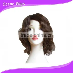 Full Lace Curly Long or Short Human Hair Wigs for Black Female thumbnail-2