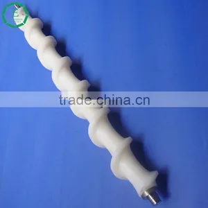 FDA Standard CNC Machined for Plastic Uhmwpe Transporting Screw thumbnail-5