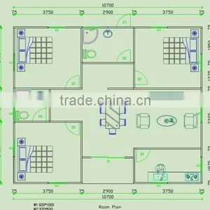 Economical Ready Built Three-bedroom Prefabricated House Design With Most Economical Price Supplier's Choice thumbnail-5