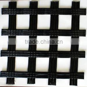 Good Quality Polyester Uniaxial Geo Grid Retaining Wall Systems for Reinforcement thumbnail-1