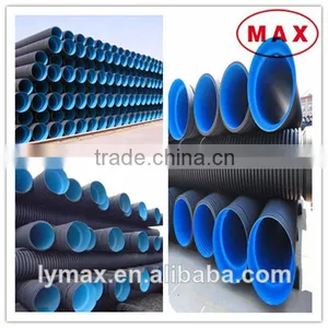 Hot Sale Large Diameter HDPE Double-Wall Corrugated Pipe thumbnail-1