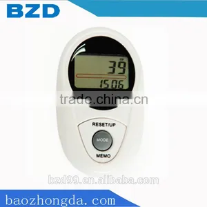 New Multi-functional Digital Porket Walking 3D Pedometer With 12/24 Time System and 7days Memory Pedometer /OEM/ODM Manufacturer thumbnail-1