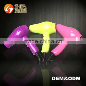Quiet Travel Size Usb Hotel Mini Hair Dryer With Diffuser Comb Blow Dryer for Car thumbnail-1